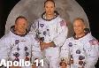 Экипаж Apollo-11 - Посадка на Луну